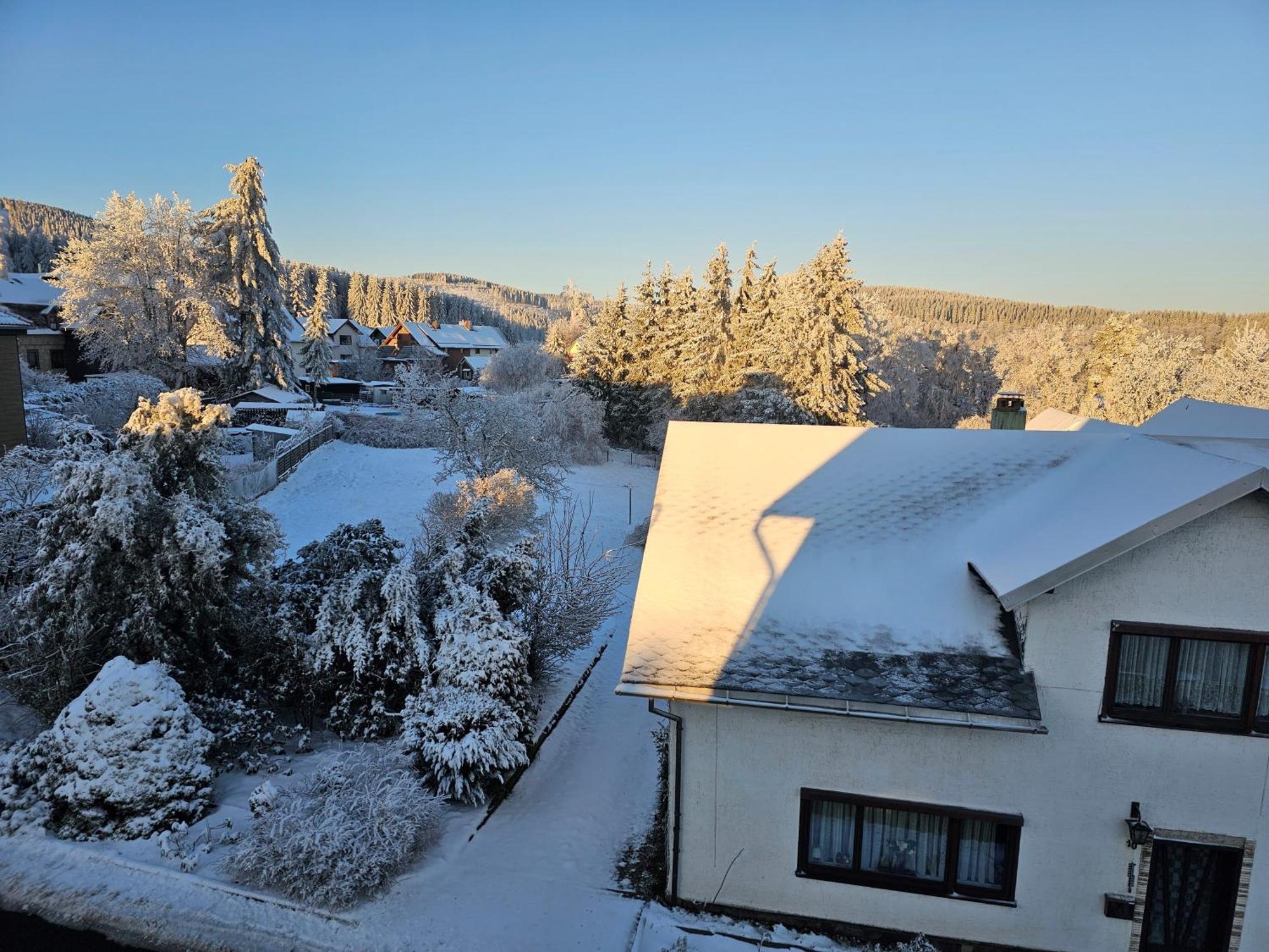 Gehlberger Landhaus Am Schneekopf / Ferienwohnung 苏尔 外观 照片